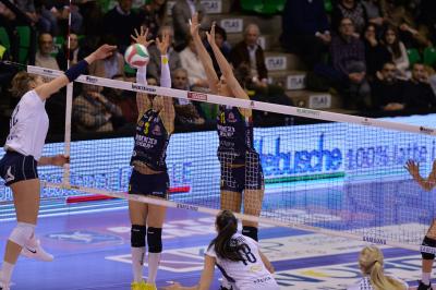 TREVISO 10 02 2019 LEGAVOLLEY CAMPIONATO 2018-2019  PROSECCO DOC IMOCO - REALE MURUA FENERA CHIERI