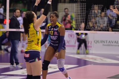 TREVISO 10 02 2019 LEGAVOLLEY CAMPIONATO 2018-2019  PROSECCO DOC IMOCO - REALE MURUA FENERA CHIERI