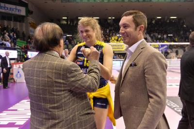TREVISO 10 02 2019 LEGAVOLLEY CAMPIONATO 2018-2019  PROSECCO DOC IMOCO - REALE MURUA FENERA CHIERI