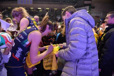 TREVISO 10 02 2019 LEGAVOLLEY CAMPIONATO 2018-2019  PROSECCO DOC IMOCO - REALE MURUA FENERA CHIERI