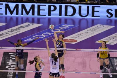 TREVISO 10 02 2019 LEGAVOLLEY CAMPIONATO 2018-2019  PROSECCO DOC IMOCO - REALE MURUA FENERA CHIERI