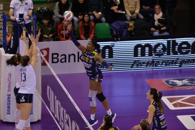 TREVISO 10 02 2019 LEGAVOLLEY CAMPIONATO 2018-2019  PROSECCO DOC IMOCO - REALE MURUA FENERA CHIERI