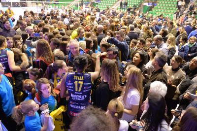 TREVISO 10 02 2019 LEGAVOLLEY CAMPIONATO 2018-2019  PROSECCO DOC IMOCO - REALE MURUA FENERA CHIERI