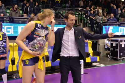 TREVISO 10 02 2019 LEGAVOLLEY CAMPIONATO 2018-2019  PROSECCO DOC IMOCO - REALE MURUA FENERA CHIERI