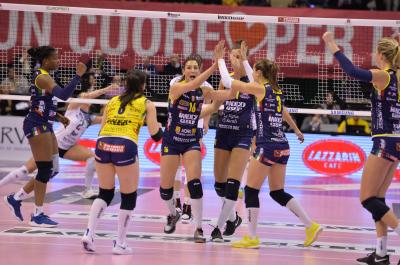 TREVISO 10 02 2019 LEGAVOLLEY CAMPIONATO 2018-2019  PROSECCO DOC IMOCO - REALE MURUA FENERA CHIERI