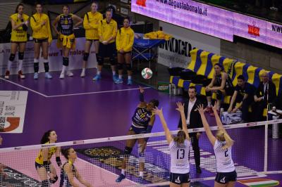 TREVISO 10 02 2019 LEGAVOLLEY CAMPIONATO 2018-2019  PROSECCO DOC IMOCO - REALE MURUA FENERA CHIERI