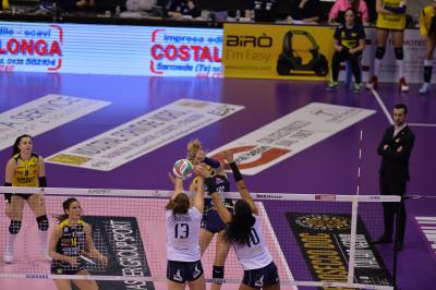 TREVISO 10 02 2019 LEGAVOLLEY CAMPIONATO 2018-2019  PROSECCO DOC IMOCO - REALE MURUA FENERA CHIERI