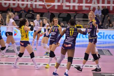 TREVISO 10 02 2019 LEGAVOLLEY CAMPIONATO 2018-2019  PROSECCO DOC IMOCO - REALE MURUA FENERA CHIERI