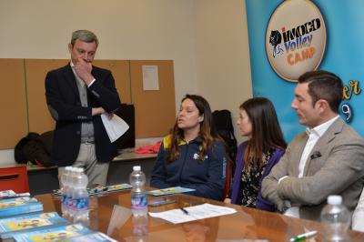 TREVISO 10 02 2019 LEGAVOLLEY CAMPIONATO  2018-2019  PROSECCO DOC IMOCO - PRESENTAZIONE IMOCO CAMP 2019