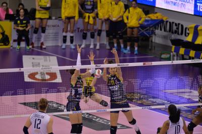 TREVISO 10 02 2019 LEGAVOLLEY CAMPIONATO 2018-2019  PROSECCO DOC IMOCO - REALE MURUA FENERA CHIERI
