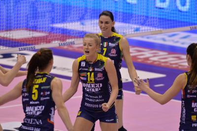 TREVISO 16 02 2019 LEGAVOLLEY CAMPIONATO 2018-2019  PROSECCO DOC IMOCO - FILOTTRANO