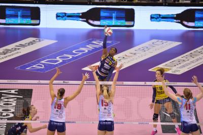 TREVISO 03 03 2019 LEGAVOLLEY CAMPIONATO 2018-2019  PROSECCO DOC IMOCO - SAVINO DEL BENE SCANDICII