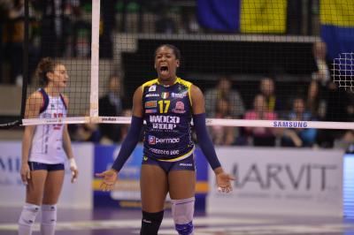 TREVISO 03 03 2019 LEGAVOLLEY CAMPIONATO 2018-2019  PROSECCO DOC IMOCO - SAVINO DEL BENE SCANDICII