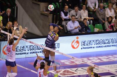 TREVISO 03 03 2019 LEGAVOLLEY CAMPIONATO 2018-2019  PROSECCO DOC IMOCO - SAVINO DEL BENE SCANDICII