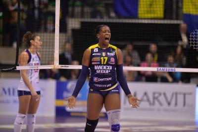 TREVISO 03 03 2019 LEGAVOLLEY CAMPIONATO 2018-2019  PROSECCO DOC IMOCO - SAVINO DEL BENE SCANDICII