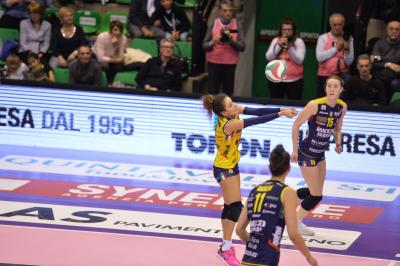 TREVISO 09 03 2019 LEGAVOLLEY CAMPIONATO 2018-2019  PROSECCO DOC IMOCO - IL BISONTE FIRENZE