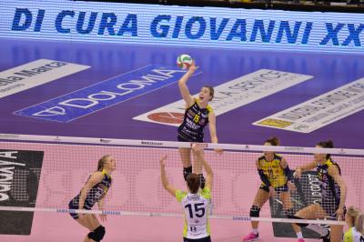 TREVISO 09 03 2019 LEGAVOLLEY CAMPIONATO 2018-2019  PROSECCO DOC IMOCO - IL BISONTE FIRENZE