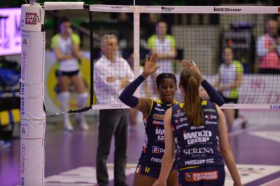 TREVISO 09 03 2019 LEGAVOLLEY CAMPIONATO 2018-2019  PROSECCO DOC IMOCO - IL BISONTE FIRENZE