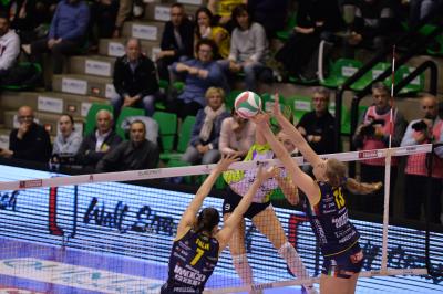 TREVISO 09 03 2019 LEGAVOLLEY CAMPIONATO 2018-2019  PROSECCO DOC IMOCO - IL BISONTE FIRENZE