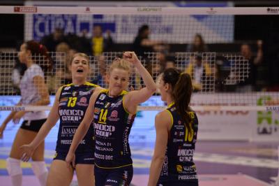 TREVISO 30 03 2019 LEGAVOLLEY CAMPIONATO 2018-2019  PROSECCO DOC IMOCO - BUSTO ARSIZIO