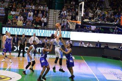 TREVISO 31 03 2019 LNP CAMPIONATO 2018-2019 DE LONGHI TREVISO BASKET - ROSETO SHARK