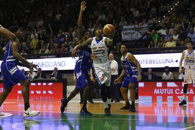 TREVISO 31 03 2019 LNP CAMPIONATO 2018-2019 DE LONGHI TREVISO BASKET - ROSETO SHARK