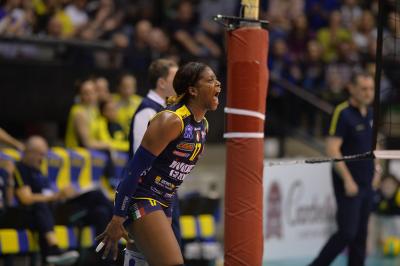 TREVISO 02 04 2019 CEV 2018-2019  ANTONIO CARRARO IMOCO - FENERBACHE