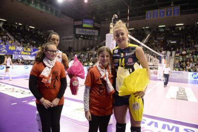 TREVISO 13 04 2019 LEGAVOLLEY PLAYOFF  2018-2019  PROSECCO DOC IMOCO - CUNEO