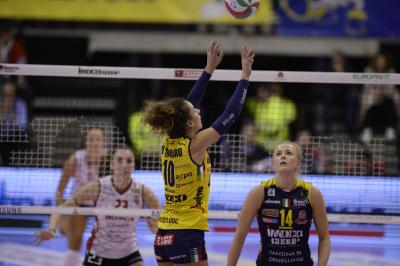 TREVISO 13 04 2019 LEGAVOLLEY PLAYOFF  2018-2019  PROSECCO DOC IMOCO - CUNEO