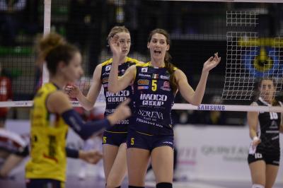 TREVISO 13 04 2019 LEGAVOLLEY PLAYOFF  2018-2019  PROSECCO DOC IMOCO - CUNEO