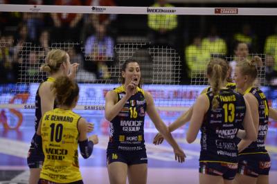 TREVISO 13 04 2019 LEGAVOLLEY PLAYOFF  2018-2019  PROSECCO DOC IMOCO - CUNEO