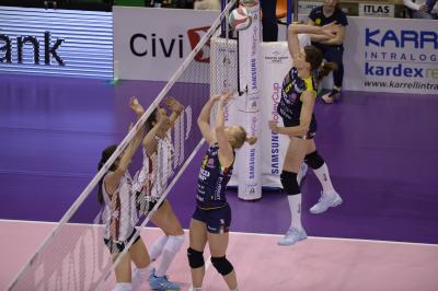 TREVISO 13 04 2019 LEGAVOLLEY PLAYOFF  2018-2019  PROSECCO DOC IMOCO - CUNEO