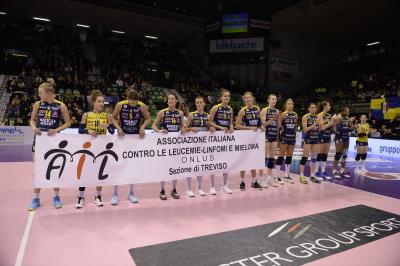 TREVISO 13 04 2019 LEGAVOLLEY PLAYOFF  2018-2019  PROSECCO DOC IMOCO - CUNEO
