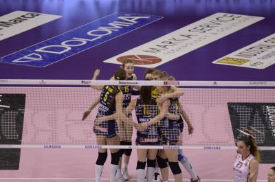TREVISO 13 04 2019 LEGAVOLLEY PLAYOFF  2018-2019  PROSECCO DOC IMOCO - CUNEO