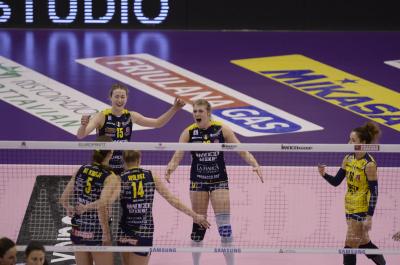 TREVISO 13 04 2019 LEGAVOLLEY PLAYOFF  2018-2019  PROSECCO DOC IMOCO - CUNEO