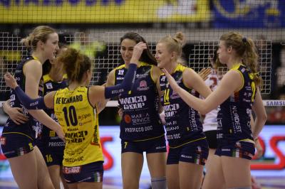 TREVISO 13 04 2019 LEGAVOLLEY PLAYOFF  2018-2019  PROSECCO DOC IMOCO - CUNEO