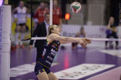 TREVISO 13 04 2019 LEGAVOLLEY PLAYOFF  2018-2019  PROSECCO DOC IMOCO - CUNEO