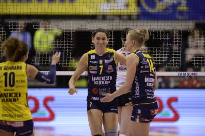 TREVISO 13 04 2019 LEGAVOLLEY PLAYOFF  2018-2019  PROSECCO DOC IMOCO - CUNEO