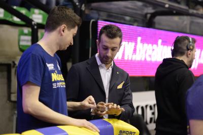 TREVISO 13 04 2019 LEGAVOLLEY PLAYOFF  2018-2019  PROSECCO DOC IMOCO - CUNEO