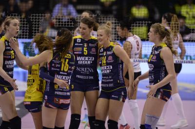 TREVISO 13 04 2019 LEGAVOLLEY PLAYOFF  2018-2019  PROSECCO DOC IMOCO - CUNEO