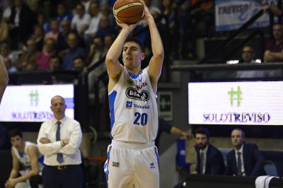 TREVISO 20 04 2019 LNP CAMPIONATO 2018-2019 DE LONGHI TREVISO BASKET - UDINE