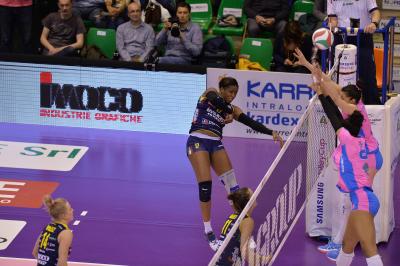 TREVISO 21 04 2019 LEGAVOLLEY PLAYOFF  2018-2019  PROSECCO DOC IMOCO - MONZA