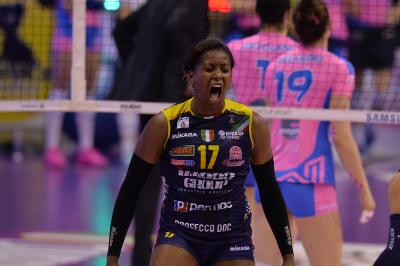 TREVISO 21 04 2019 LEGAVOLLEY PLAYOFF  2018-2019  PROSECCO DOC IMOCO - MONZA