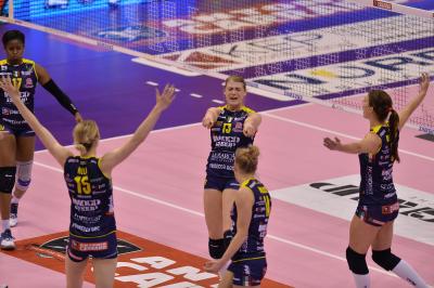 TREVISO 21 04 2019 LEGAVOLLEY PLAYOFF  2018-2019  PROSECCO DOC IMOCO - MONZA