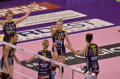 TREVISO 21 04 2019 LEGAVOLLEY PLAYOFF  2018-2019  PROSECCO DOC IMOCO - MONZA