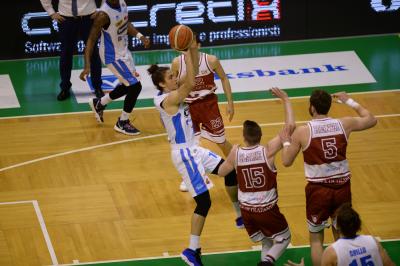 TREVISO 28 04 2019 LNP PLAY OFF CAMPIONATO  DE LONGHI TREVISO BASKET - TRAPANI