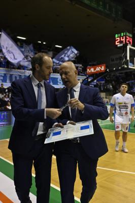 TREVISO 28 04 2019 LNP PLAY OFF CAMPIONATO  DE LONGHI TREVISO BASKET - TRAPANI