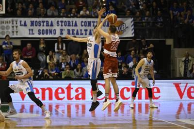 TREVISO 28 04 2019 LNP PLAY OFF CAMPIONATO  DE LONGHI TREVISO BASKET - TRAPANI