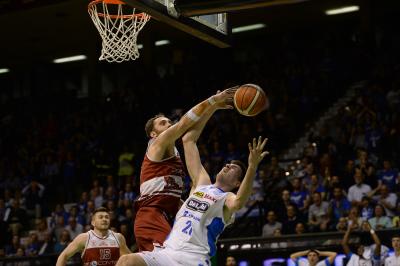 TREVISO 30 04 2019 LNP PLAY OFF CAMPIONATO  DE LONGHI TREVISO BASKET - TRAPANI