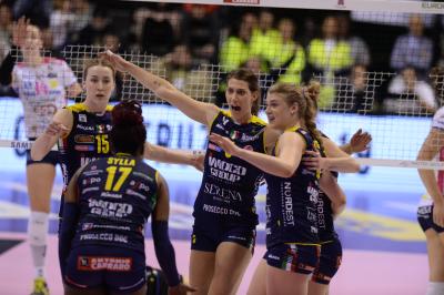TREVISO 04 05 2019 LEGAVOLLEY PLAYOFF  2018-2019  PROSECCO DOC IMOCO - IGOR GORGONZOLA NOVARA